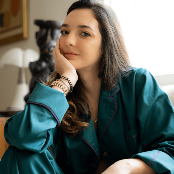 « LE DYNAMIQUE » pajama top